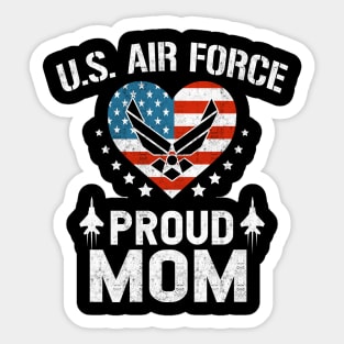 Proud Air Force Mom USAF Sticker